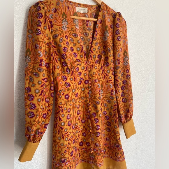 Urban Outfitters floral retro 70s mini dress - Picture 6 of 11